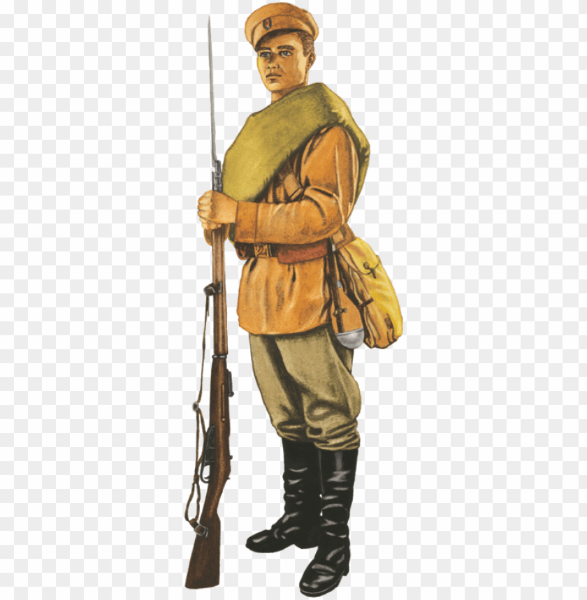 an illustration of a russian soldier dressed for summer ww1 russian soldier drawi PNG transparent with Clear Background ID 198071