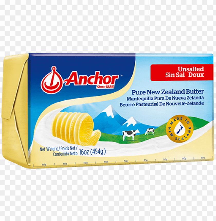free PNG anchor unsalted butter - anchor butter nz PNG image with transparent background PNG images transparent