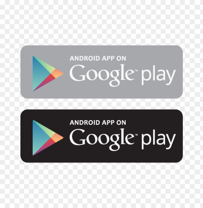  android app on google play badge vector - 468581