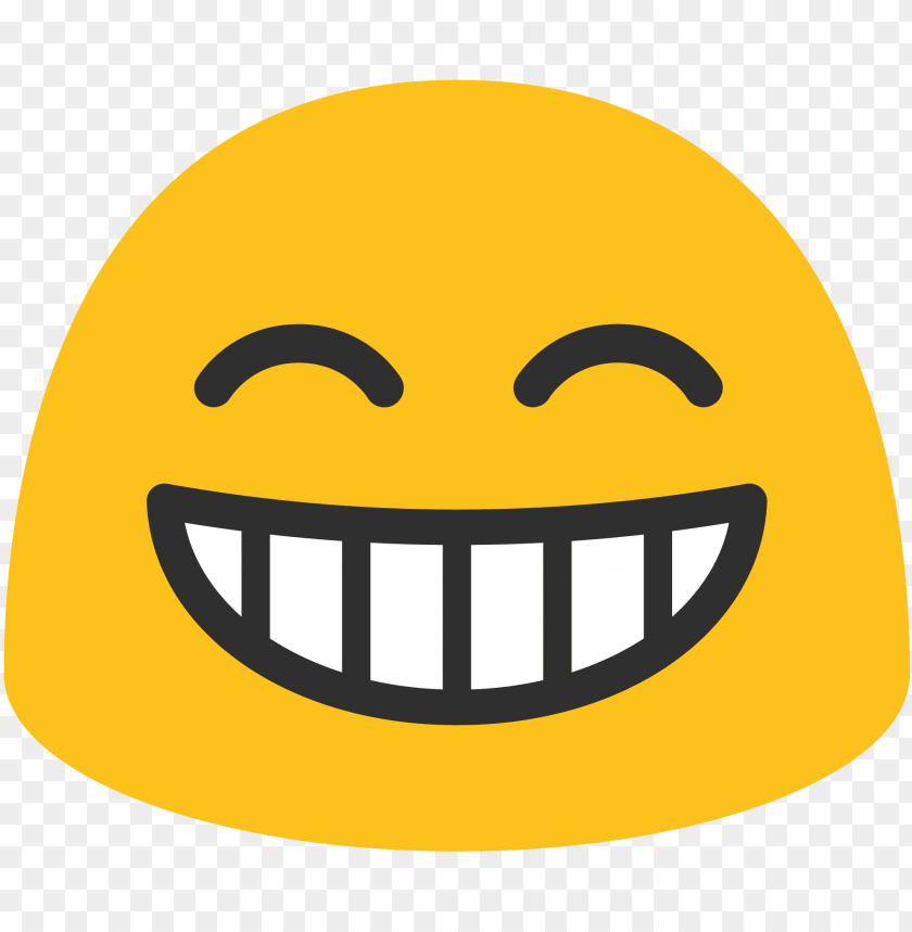 Android Emoji Smile PNG Image With Transparent Background | TOPpng