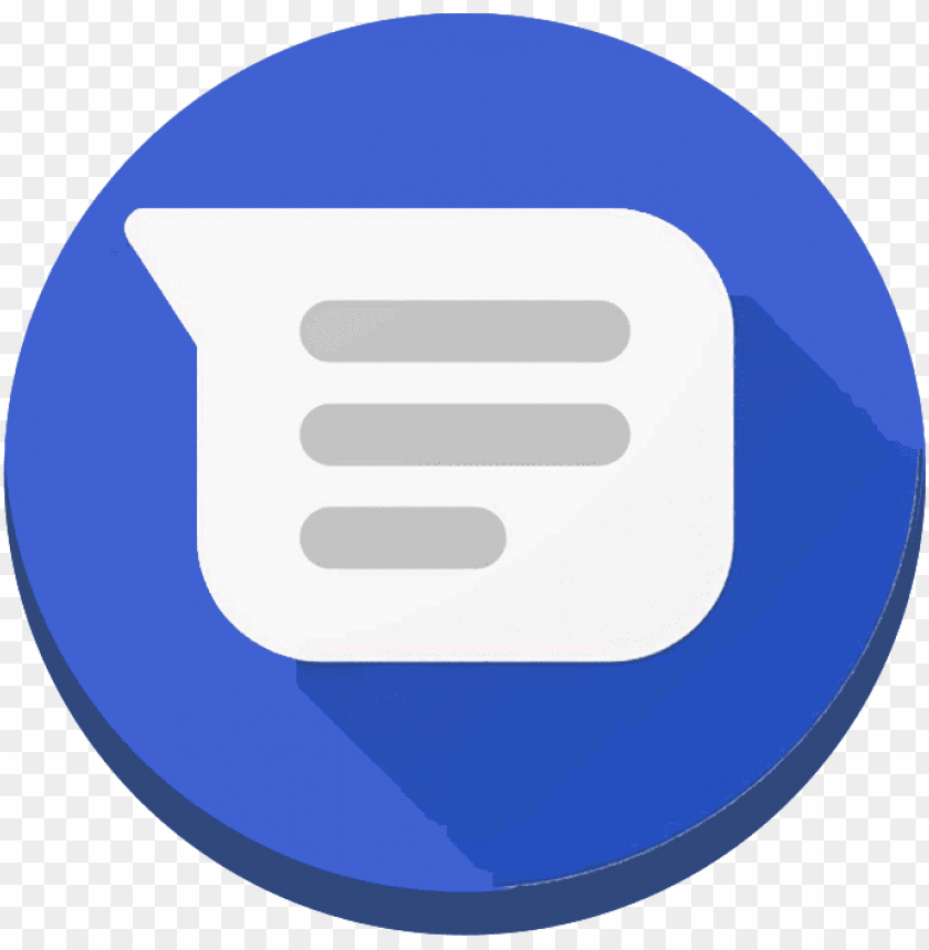 android messages app icon PNG transparent with Clear Background ID 85354