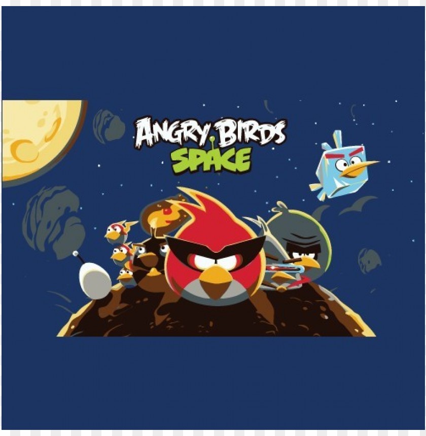  angry birds space logo vector free - 468637