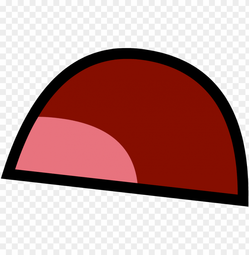 Happy Book Mouth Closed Updated - Bfdi Book Mouth, png, transparent png