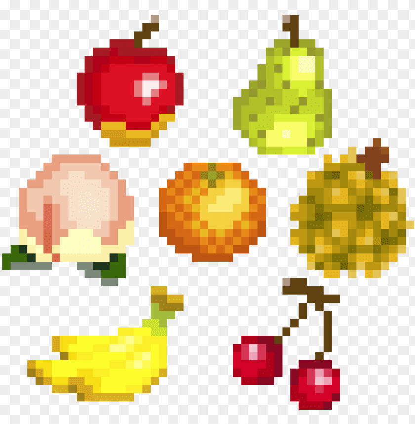 Animal Crossing Fruit Pixel Art Pixels New Leaf Acnl - Animal Crossing Peach Pixel Art PNG Transparent Background