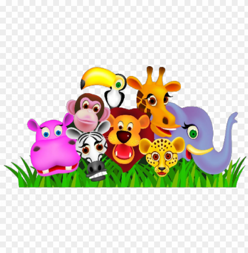 animal kingdom clipart animation - group of animals clipart PNG image with  transparent background | TOPpng