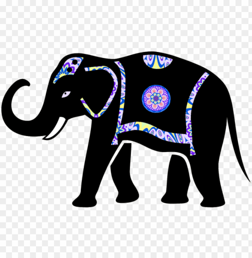 Animalelephantelephant Vectorzoo Animalszoowildnature - Decorated Indian Elephant Clipart PNG Transparent With Clear Background ID 277325