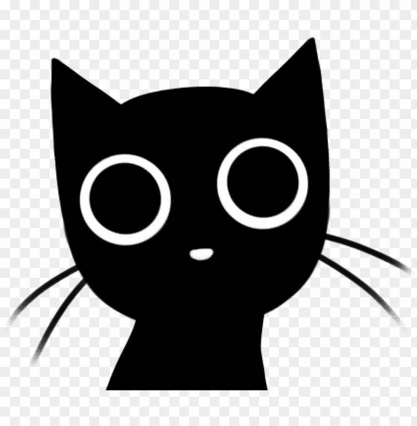 animated black cat gif PNG image with transparent background | TOPpng