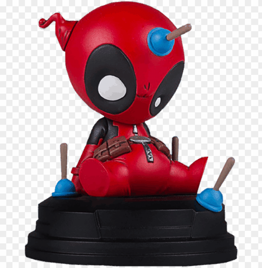 free PNG animated deadpool gentle giant 4” statue - deadpool gentle giant PNG image with transparent background PNG images transparent