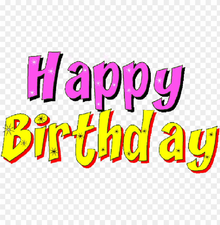 animated gif happy birthday PNG transparent with Clear Background ID 94069