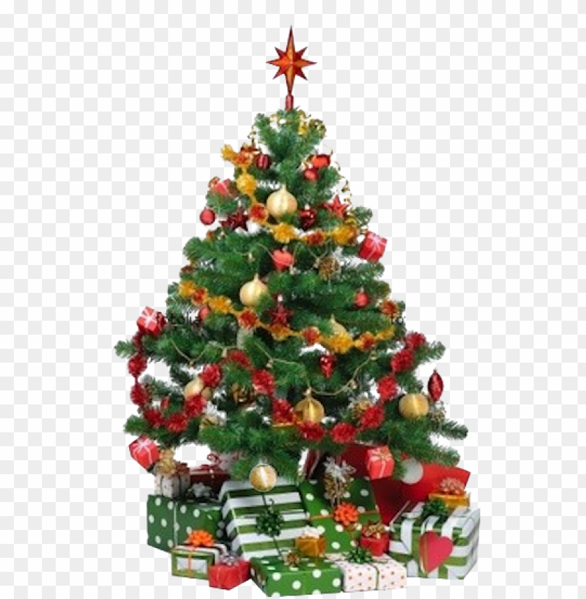 Cute Christmas tree decorated with fairy lights, balls or toys - flat  vector illustration isolated on white background. Winter holidays decoration  set in hand drawn cartoon style. 4272653 Vector Art at Vecteezy