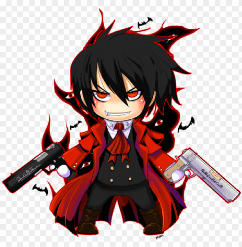 anime chibi heart most popular tags for this image - hellsing alucard chibi  PNG image with transparent background | TOPpng