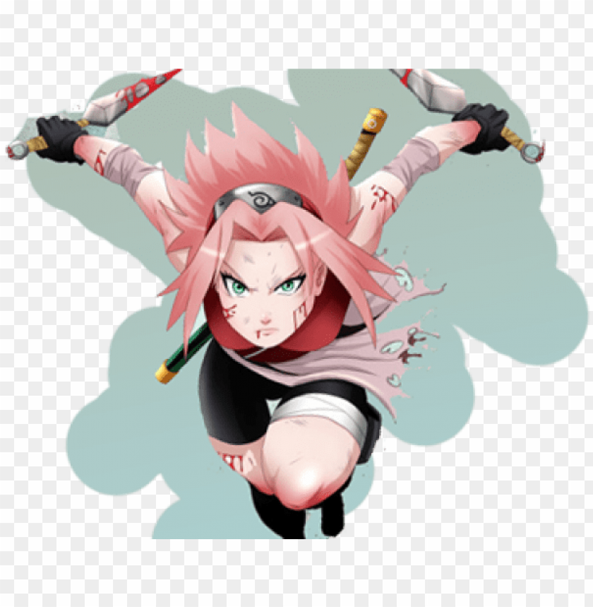 Anime Clipart  A Ura Naruto -  A Ura Haruno Tran Parent PNG Image With Transparent Background