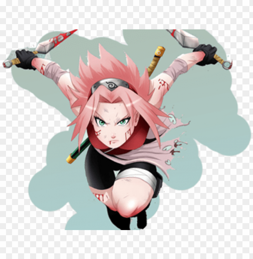 Sakura from Naruto PNG Image