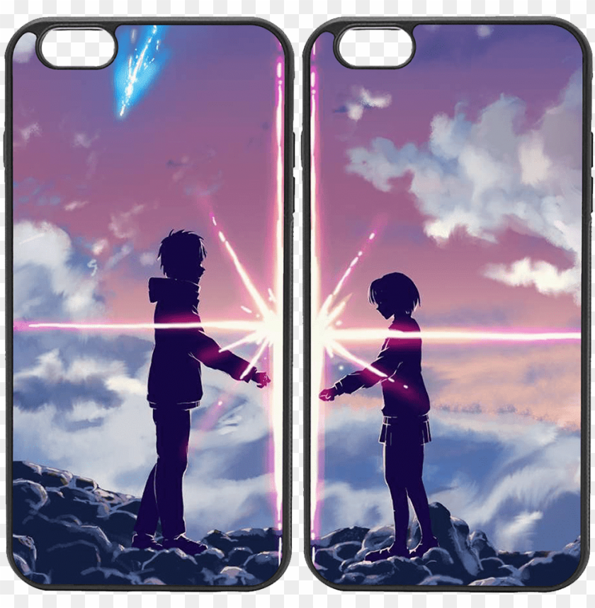 Anime Couple Kimi No Nawa Wallpaper Android Png Image With