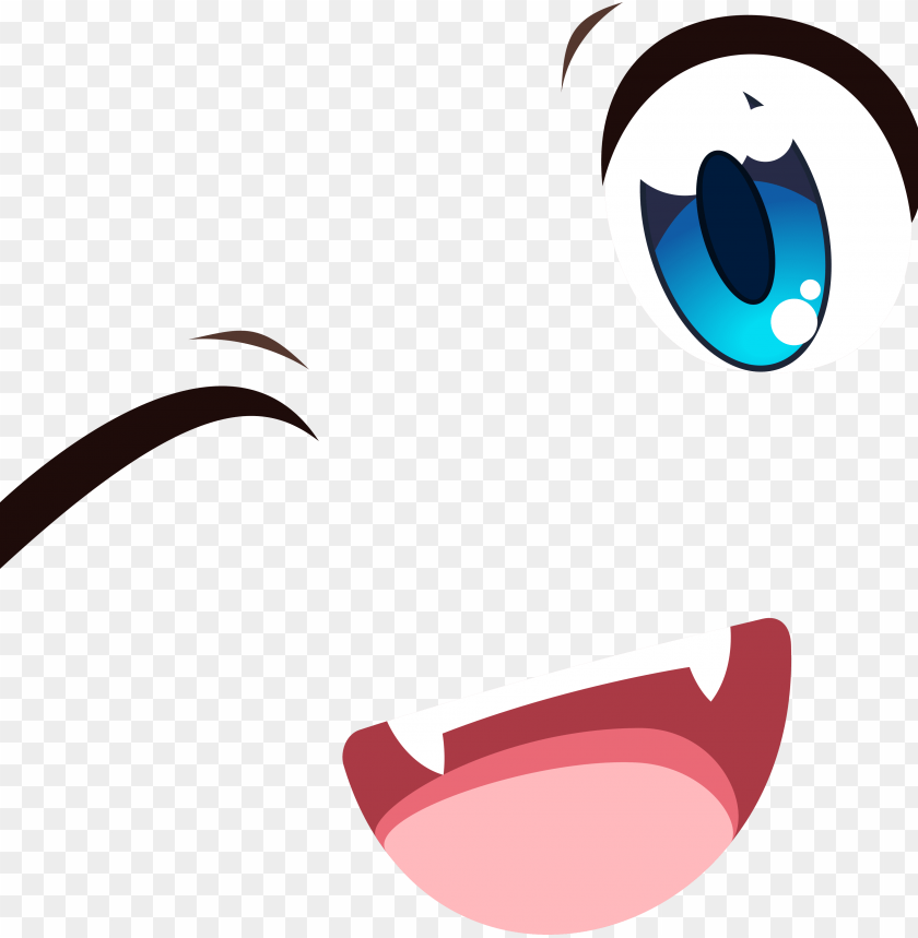 anime mouth PNG image with transparent background | TOPpng