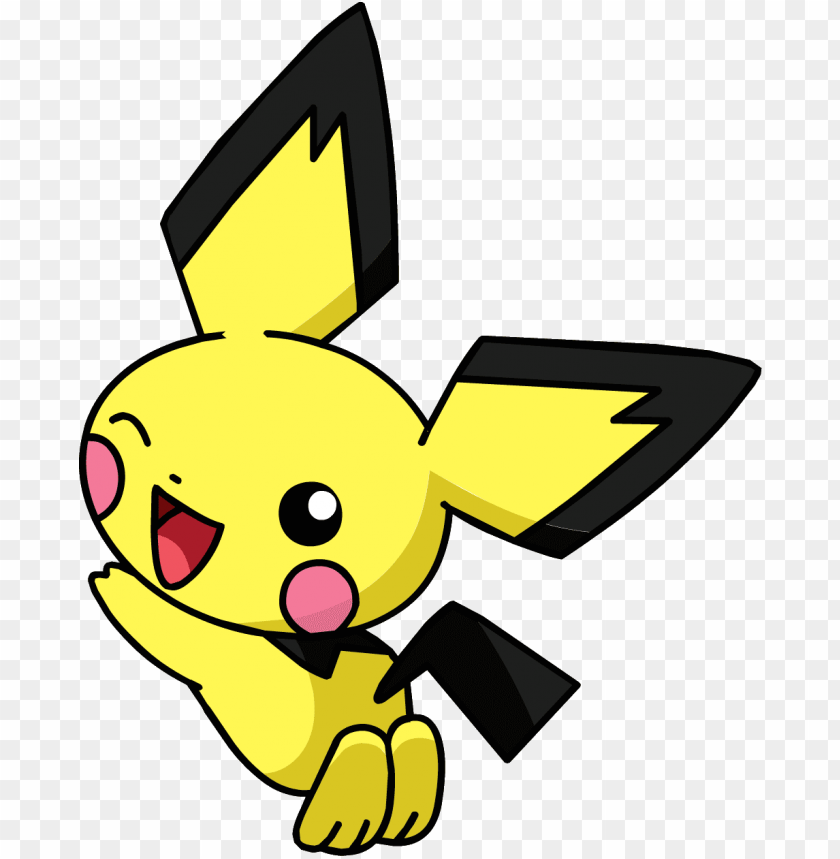 Anime Pokemon Transparent Png - Pokemon Pichu PNG Transparent With Clear Background ID 223356