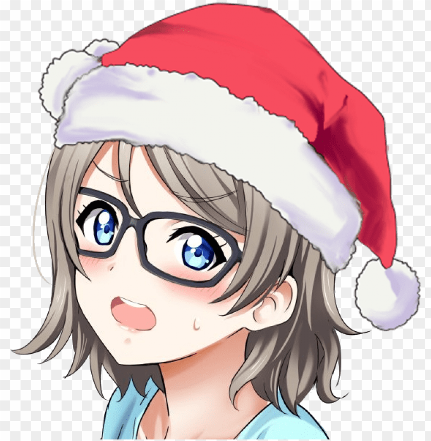 anime santa hat PNG transparent with Clear Background ID 78246