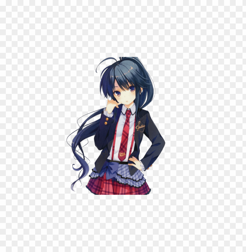 Anime School Girl Png Image With Transparent Background Toppng