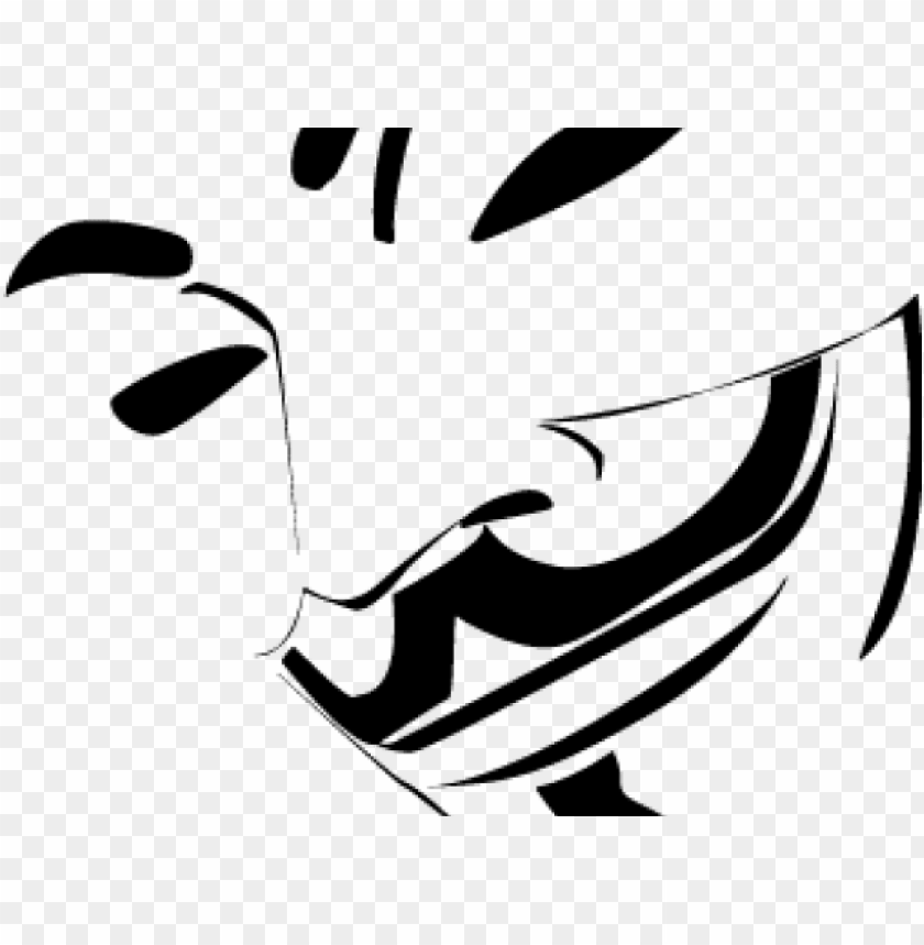 Anonymous Clipart Vendetta Mask Hacker Mask Png Image With Transparent Background Toppng - roblox obito mask decal