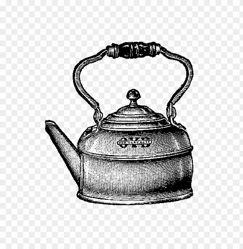 kitchenware, kettles, antique tea pot, 
