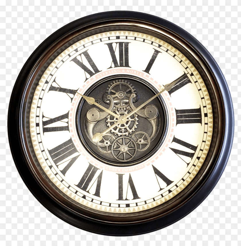 Download Antique Wall Clock Png Images Background Toppng