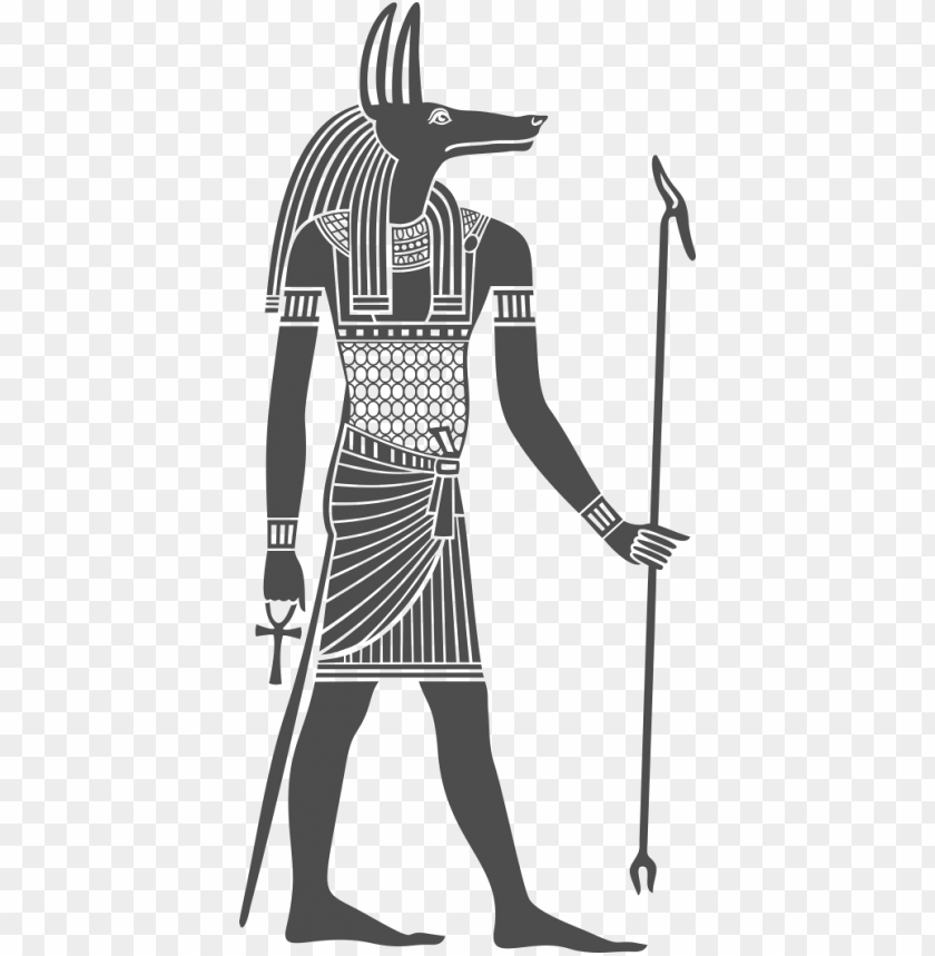 Anubis Mythological God Of Ancient Egypt Svg Dxf - Anubis PNG Transparent With Clear Background ID 189063