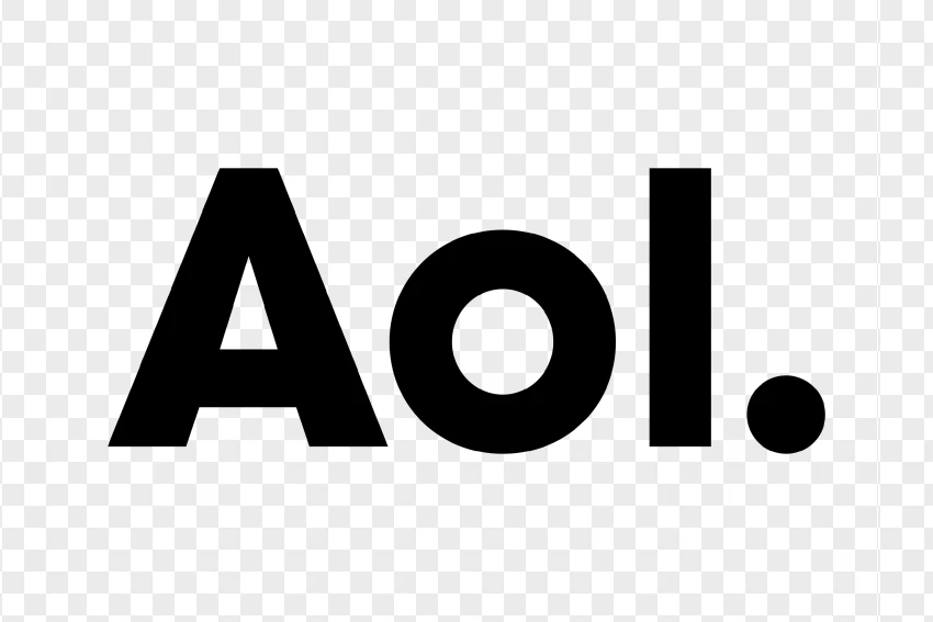 Aol America Online Logo PNG Transparent Background