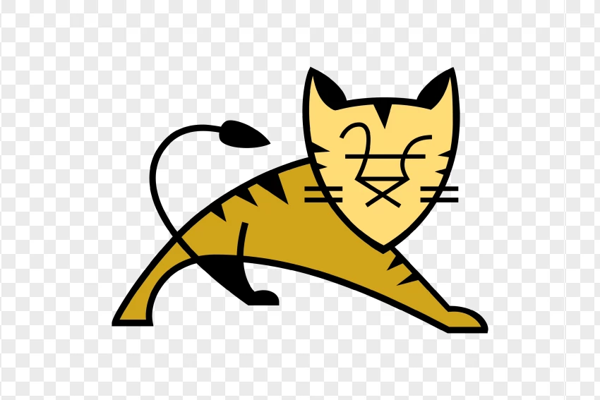 Apache Tomcat Web Server Logo PNG Transparent Background