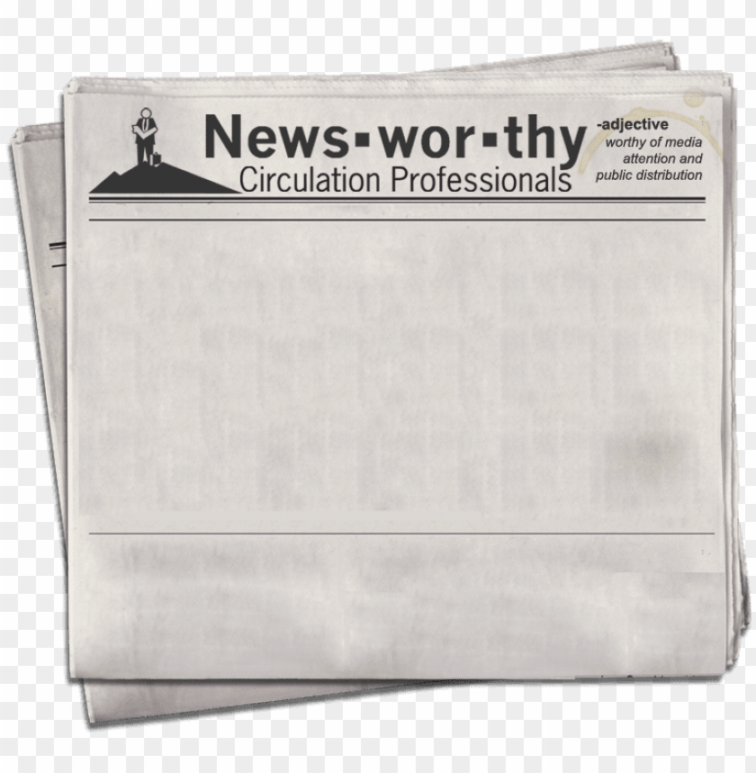 Aper Clipart Blank Paper Newspaper Headline Png Image With Transparent Background Toppng