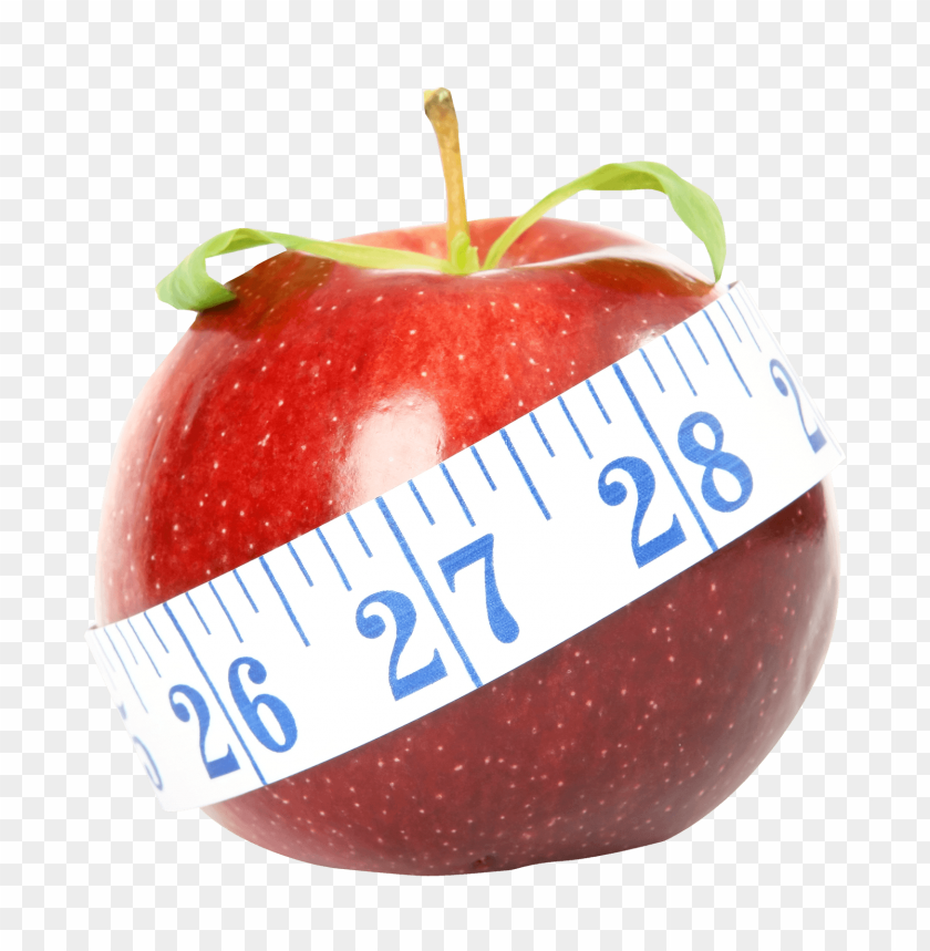 apple, measuring tape, tape measure, red, tape, fruit
