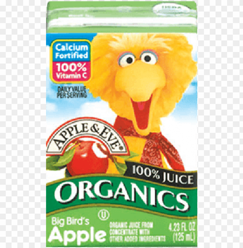free PNG apple and eve apple juice big bird PNG image with transparent background PNG images transparent