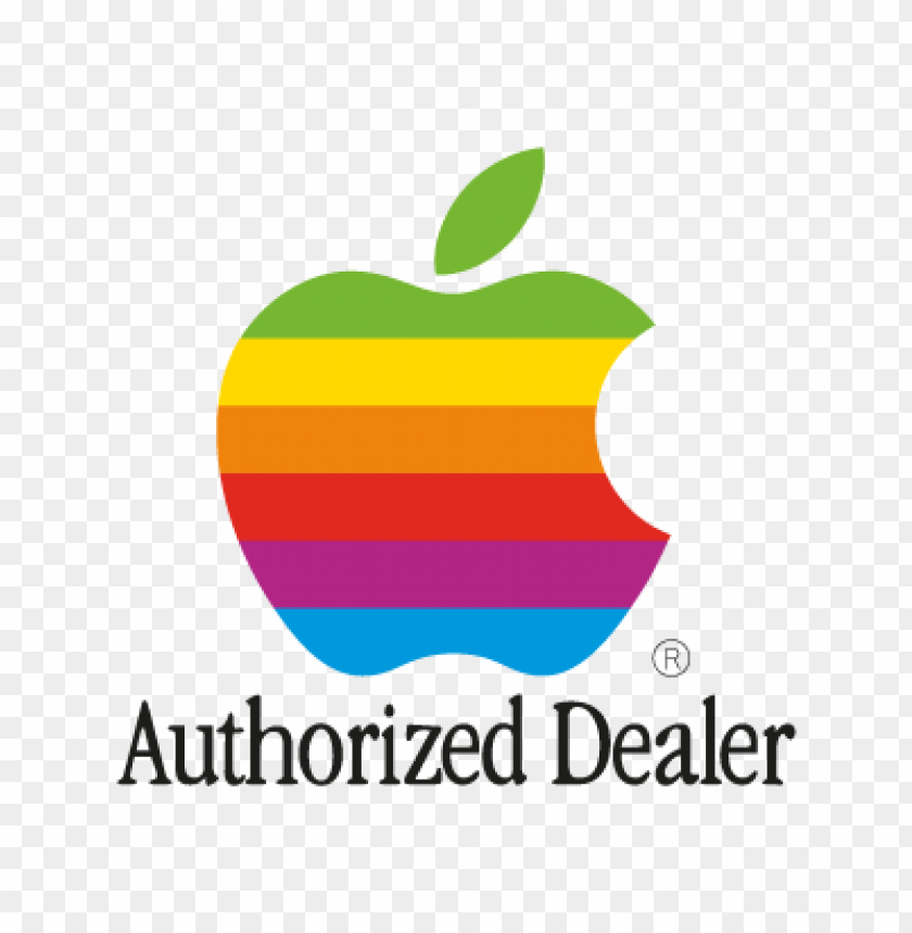  apple authorized dealer eps vector logo free - 462527