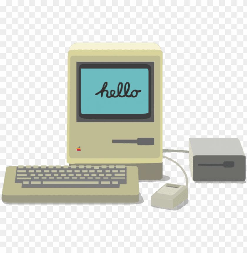 apple computer original macantosh - apple watch macintosh face PNG image with transparent background@toppng.com