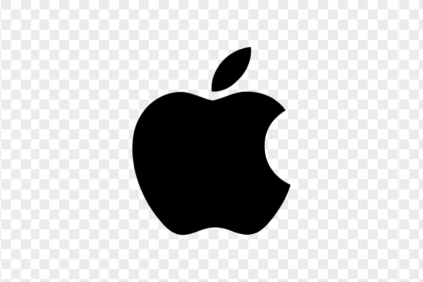 Apple Inc. Classic Logo PNG Transparent Background