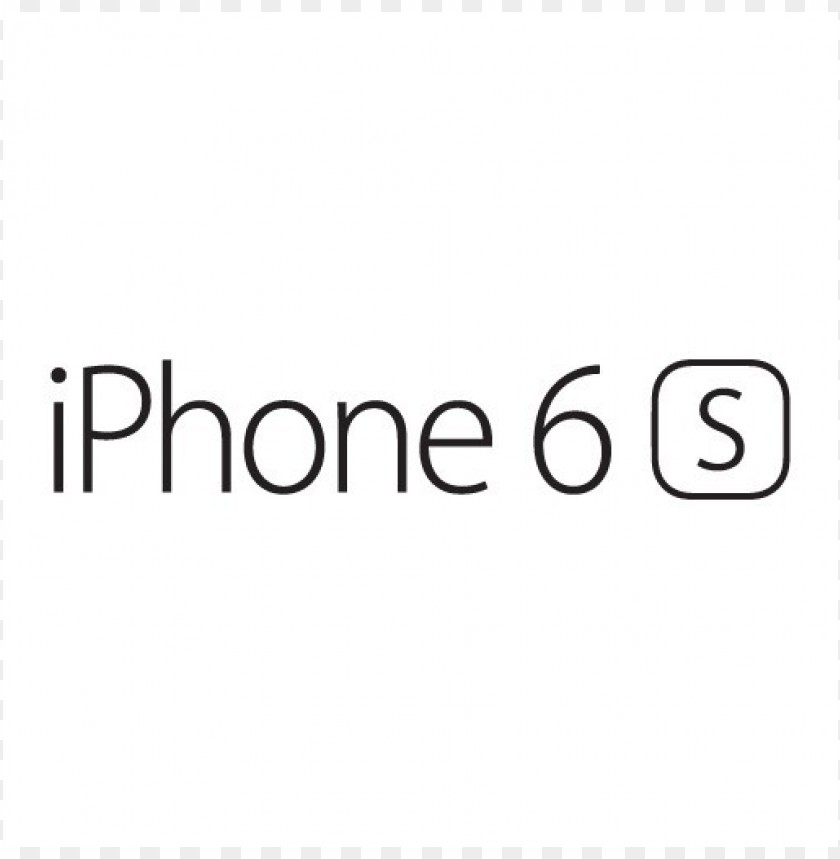  apple iphone 6s logo vector - 461982