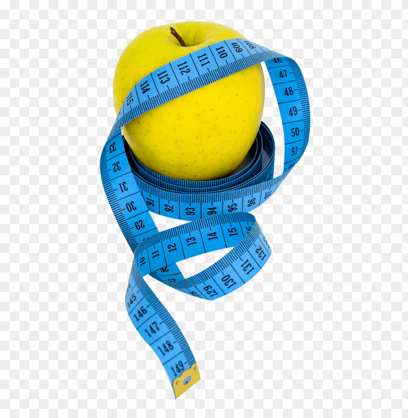 apple, object, tape, fruit, measure