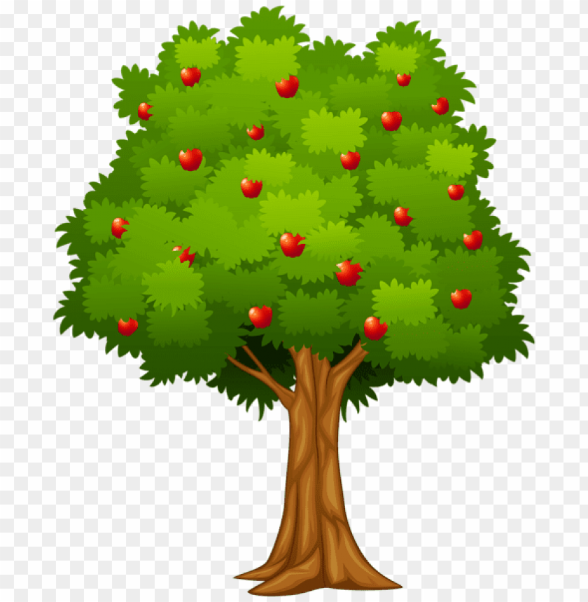 PNG image of apple tree with a clear background - Image ID 49222