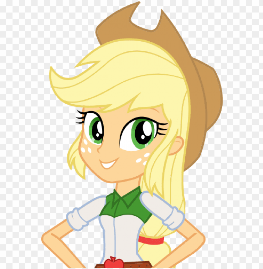 applejack equestria girls freckles looking at you my little pony equestria girls apple jack PNG transparent with Clear Background ID 274121