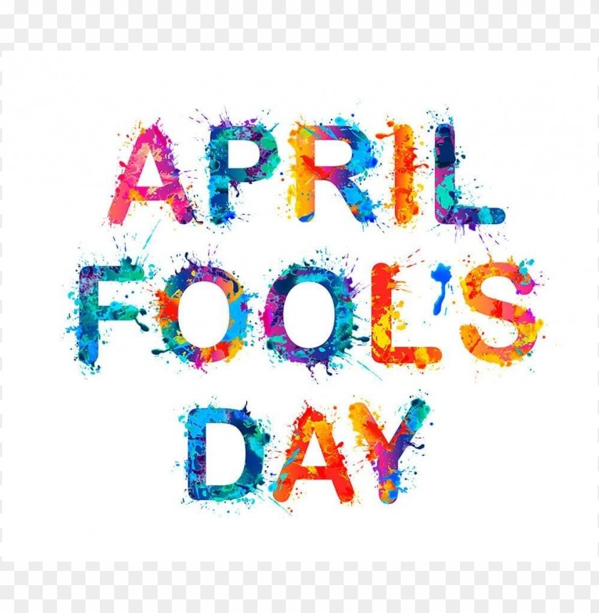 april fools day text png images background -  image ID is 33717