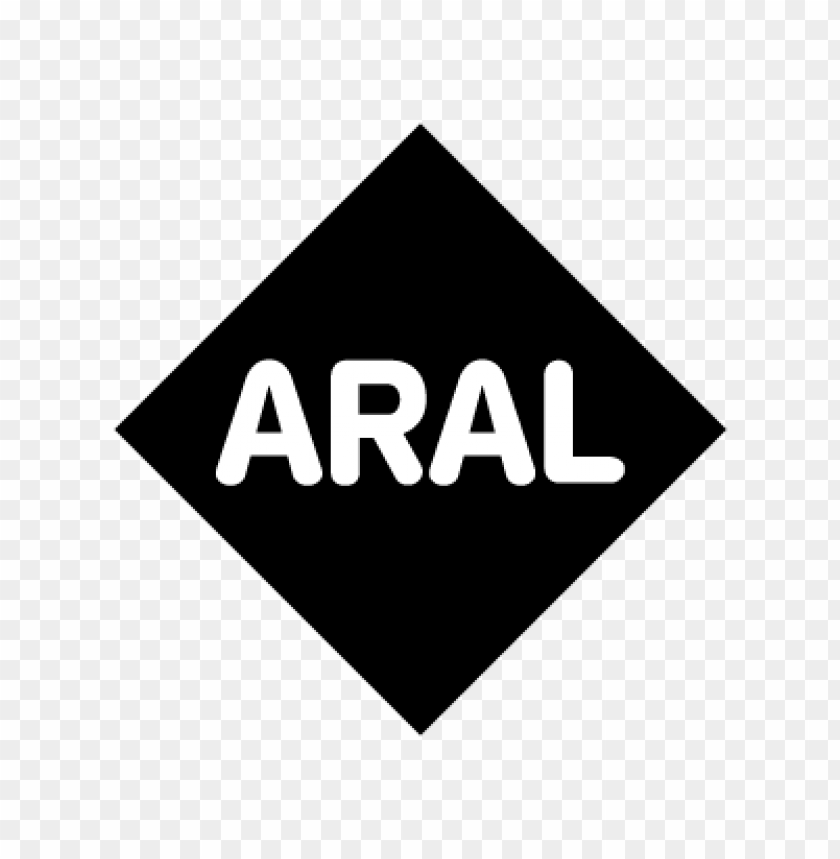  aral black vector logo - 470097