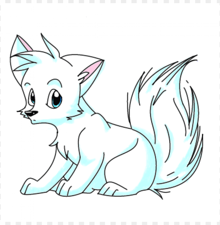 Download Arctic Fox By M Itty P Clipart Png Photo  