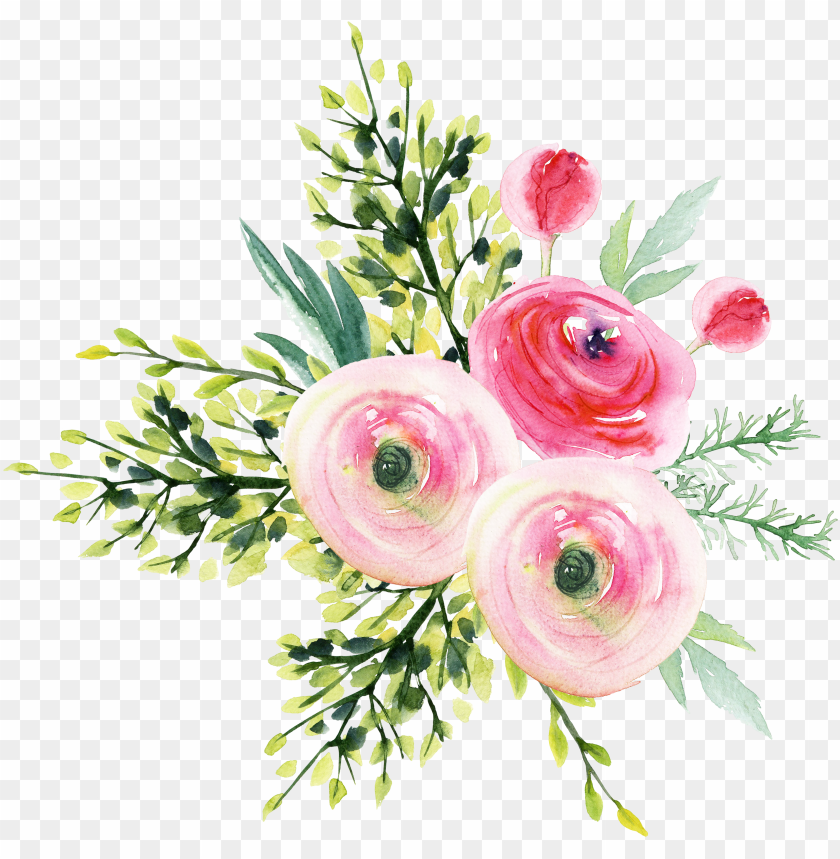 Flower Border Png 7 - Transparent Background Flowers PNG