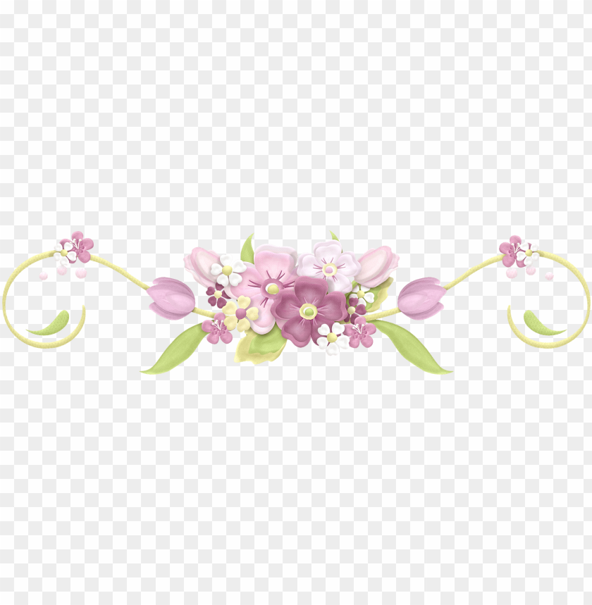 arranjo de flores desenho png - laço com flores PNG image with transparent background@toppng.com
