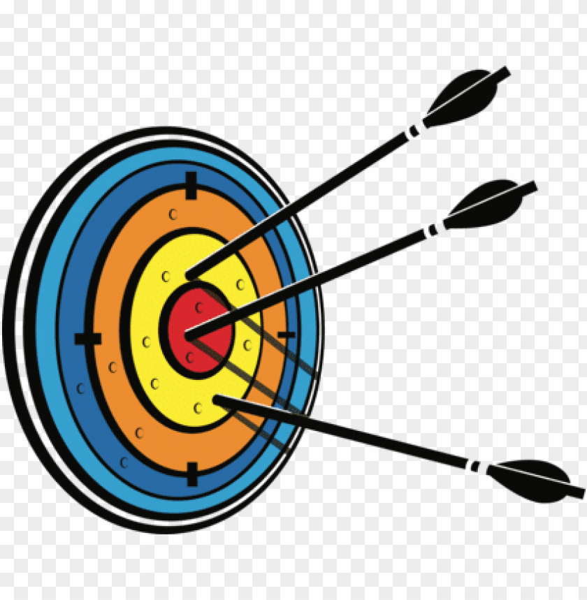 Arrow In Target Png Image With Transparent Background Toppng