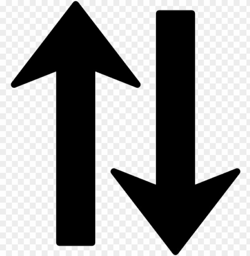 Arrow Pointing Up And Down Png Image With Transparent Background Toppng