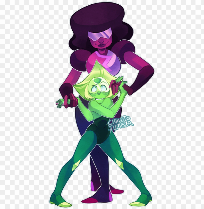 art artists on tumblr su garnet steven universe peridot su fusions garnet and peridot PNG transparent with Clear Background ID 264749