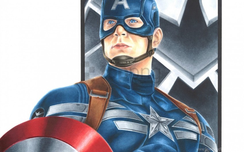 art, captain america, marvel comics, steve rogers wallpaper background best  stock photos | TOPpng