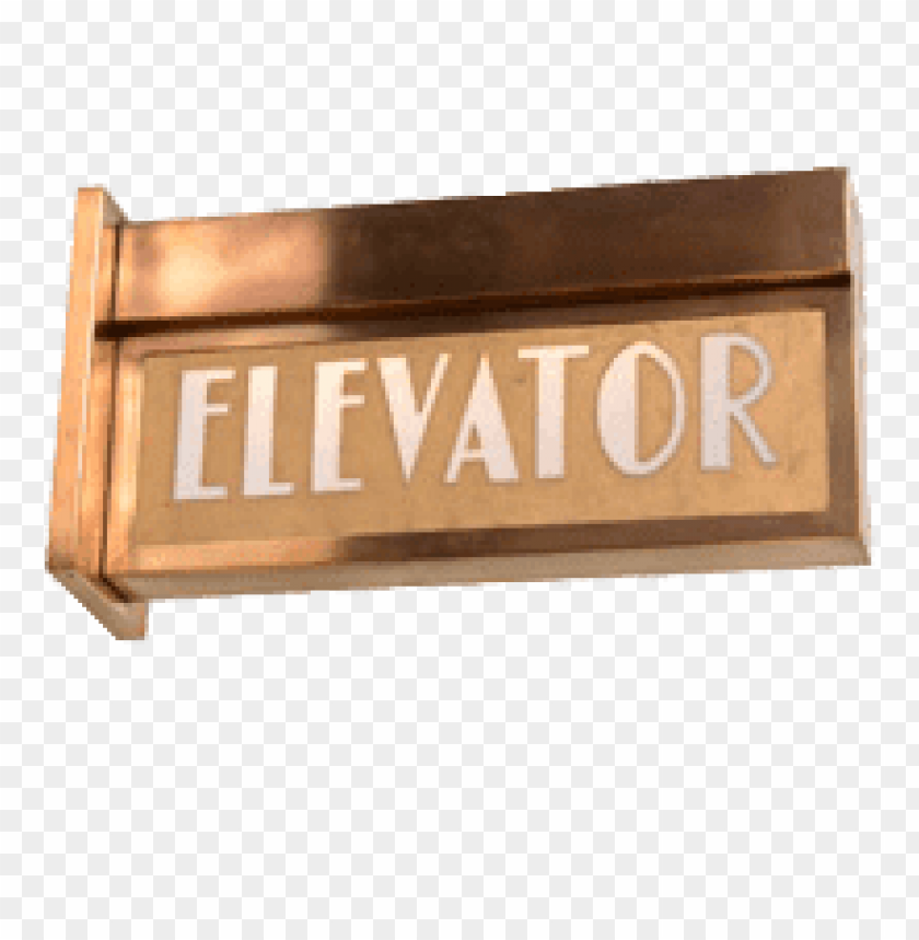 miscellaneous, elevators, art deco elevator sign, 