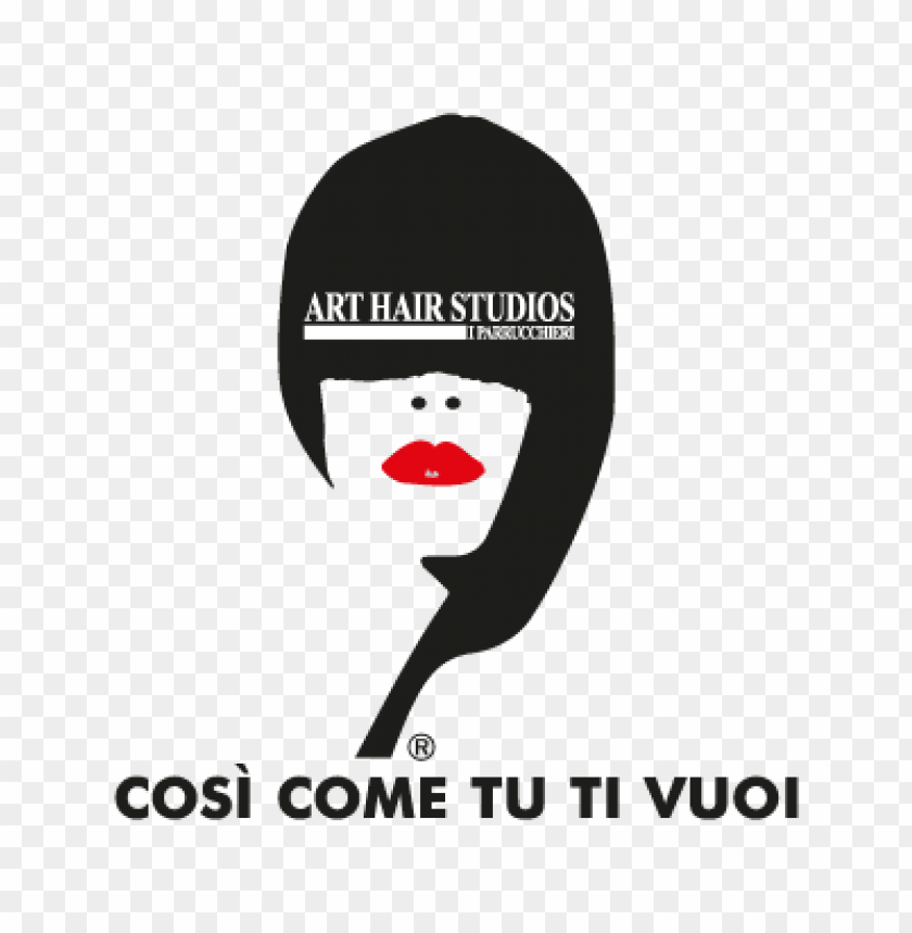 art hair studios vector logo free download - 462312