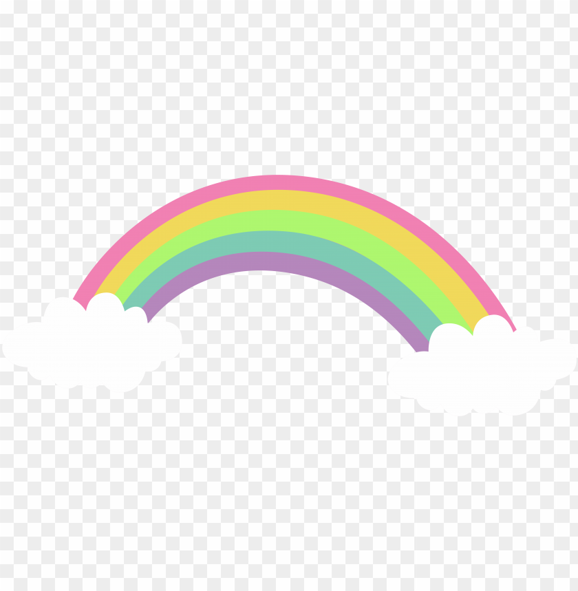 free PNG art rainbow transparent clip art image - transparent background rainbows clipart PNG image with transparent background PNG images transparent